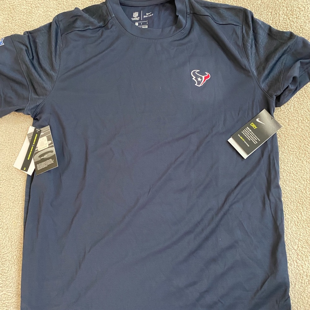 NFL Nike On Field Authentic Houston Texans Mens Large Shirt